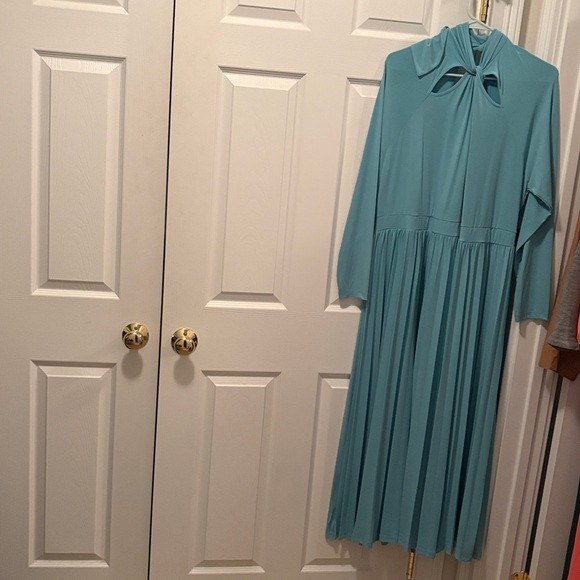 Eloquii Aqua Long Sleeve Dress - Picture 3 of 8